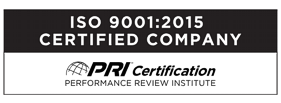 ISO 9001 Certified - Quality System Registrar
